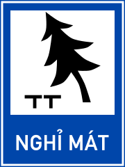 Biển báo I.433a - Nơi nghỉ mát