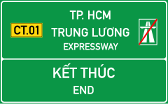 Điểm kết thúc đường cao tốc