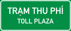 Biển báo IE.472b - Trạm thu phí