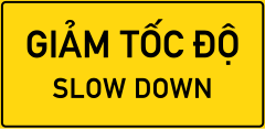 Biển báo IE.473 - Giảm tốc độ